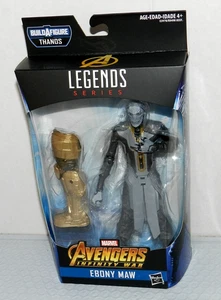 FIGURA FAUCES DE ÉBANO LEYENDAS DE MARVEL 6" NUEVA SELLADA HASBRO THANOS BONITA TARJETA - Imagen 1 de 3