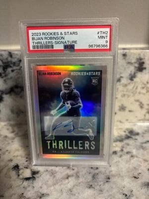 Bijan Robinson rookie auto /25 Thrillers Cae Hit - Image 1 of 2