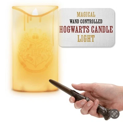 Paladone Harry Potter Hogwarts LED Candle with Wand Remote - Officially Licensed - Image 1 of 4