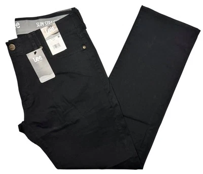 Lee #11761 NEW Men's Active Stretch Motion Flex Waistband Slim Straight Pants - Image 1 of 3