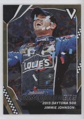 2018 Panini Victory Lane Past Winners Gold /99 Jimmie Johnson #100 HOF - Image 1 of 2