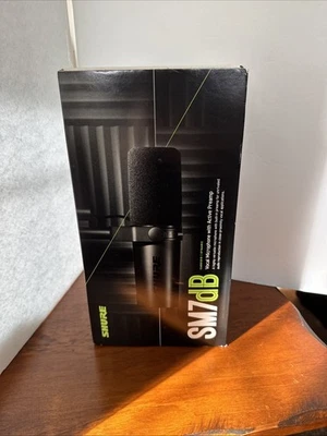 Shure, Vocal Microphone with Preamp, Model SM7dB - Image 1 of 4