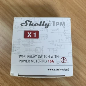 Shelly 1PM WiFi Smart Switch 16A Power Metering - Picture 1 of 2