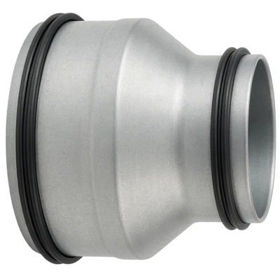 VONLIS Reduzierstück Wickelfalzrohr Lippendichtung Gummilippe Lüftung Reduzierung