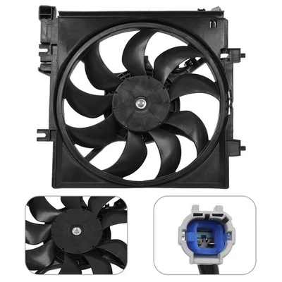 Conjunto de ventilador de refrigeración del radiador para 2008 2009 2010 2011 2012-2016 Subaru Impreza Foto 1 de 4