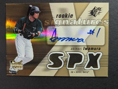 Upper Deck SPX Rookie Signatures 2007 *Akinori Iwamura* automático #135 Foto 1 de 4