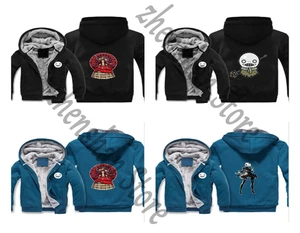 NieR: Automata Cosplay Winter Verdickung Hoodie Langarm Pullover Tops Geschenk - Bild 1 von 21