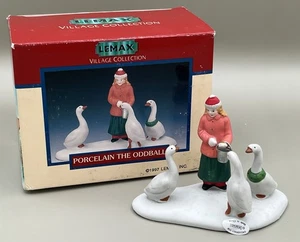 Colección vintage Lemax Christmas Village porcelana The Oddball 1997 #73215  - Imagen 1 de 4