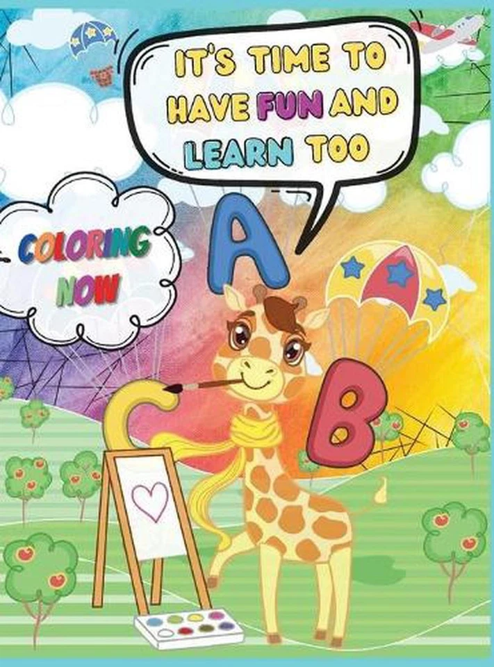 Trace A-Z Workbook: It's time to have fun and learn too: Coloring Now! by Duhane - Image 1 of 1