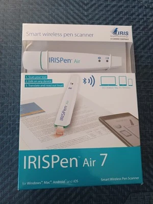 IRISPen Air 7 Smart Wireless Pen Scanner-NEW SEALED - Image 1 of 3