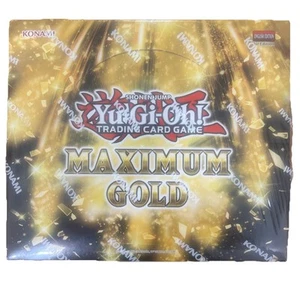 Yugioh Maximum Gold Display (5 Mini-Cajas) 1ª Edición Sellado de Fábrica - Imagen 1 de 9