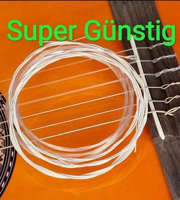 Guitar Strings Set Nylon for Classical Guitar Classical Guitar 6 Strings New Schools - Image 1 of 2
