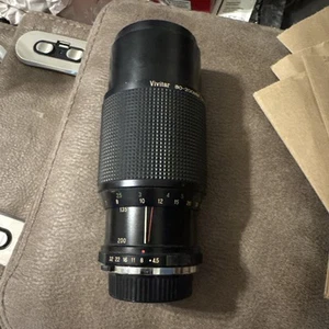 Vivitar MC SMS /Pentax P/K Mount- 80-200mm f/4.5 Macro Zoom Lens- GC - Picture 1 of 5