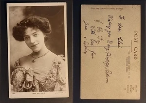 Ada Reeve Edwardian Actress Postcard C1910 Panto Music Hall Real Photograph - Picture 1 of 1