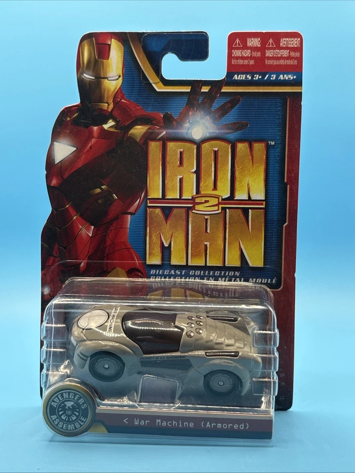 Máquina de guerra Maisto Iron Man 2 DieCast Collection (blindada) escala 1:64 Foto 1 de 4