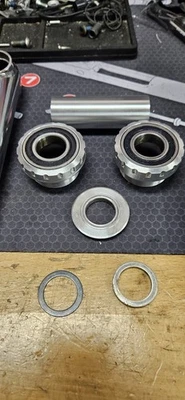 Juego de bielas Profile Racing Chromoly 180 mm con pedalier 40T Foto 1 de 2