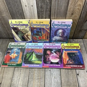 Goosebumps Books 1992 - 1995 By R.L Stine Lot of 7 - #2,3,5,6,9,12,30 - Good - Picture 1 of 21