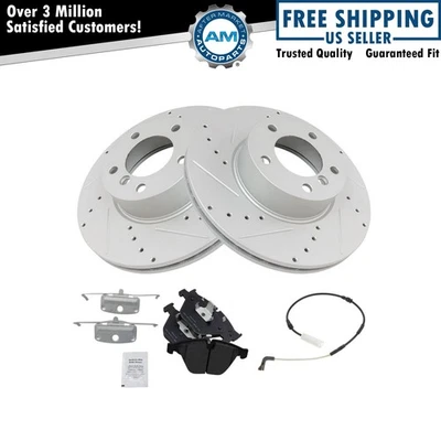 Kit de pastillas de freno delanteras y rotor para BMW 328i 328i xDrive 2010 Foto 1 de 4