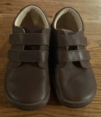 Livie & Luca Hayes Zapatillas de Cuero Marrón Zapato con Doble Gancho y Correas de Lazo Foto 1 de 4