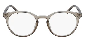 Calvin Klein CK20527 Eyeglasses Unisex Crystal Beige Round 49 New 100% Authentic - Picture 1 of 8