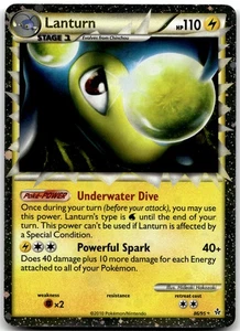 Lanturn Prime 86/95 Unleashed Pokemon Card LP - Bild 1 von 2