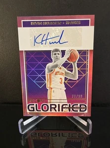 #'ed/99 AUTO 🔥 KEVIN HUERTER SP 2021-22 Panini Recon Glorified Signatures Pink - Picture 1 of 2