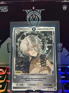 VCARD Awakened Worlds - 1st Edition - Lord Aethelstan - Power 8 Standard Version - Bild 1 von 2