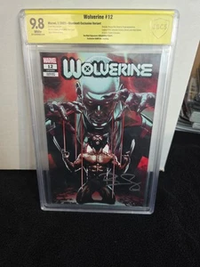 Wolverine 12 LGY#354 - CBCS 9.8 - Firmato Benjamin Percy - Firma scatola BaM *Snikt - Foto 1 di 3