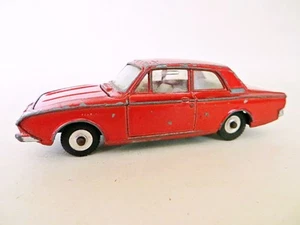 DINKY 130 'FORD CORSAIR' RED. ORIGINAL. VINTAGE. COMPLETE. GOOD. - Picture 1 of 6