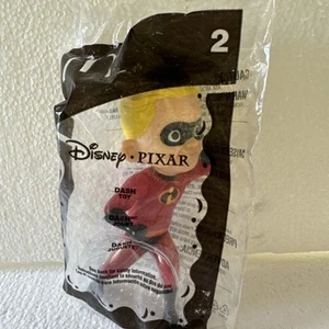 Disney Pixar The Incredibles Dash 2005 #2 McDonald’s Happy Meal Toy Cake Topper - Picture 1 of 13