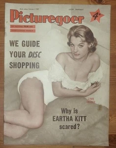 PICTUREGOER No 1135 Vol 33 2ND FEB 1957 LYNN TRACEY COVER CAROLE LESLEY - Picture 1 of 13
