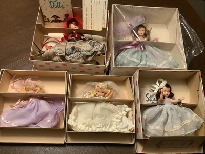 Muñecas vintage de libro de cuentos de Nancy Ann #86, #87, #120, #195 y #198 ver foto de la lista Foto 1 de 4