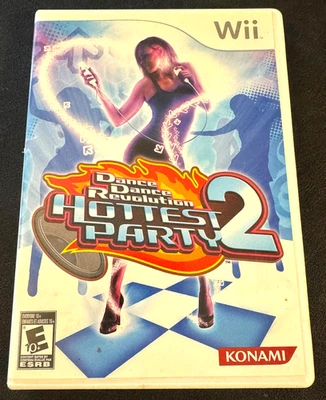 Dance Dance Revolution: Hottest Party 2 (Wii, 2008) - Case, Disc + Manual - Image 1 of 3