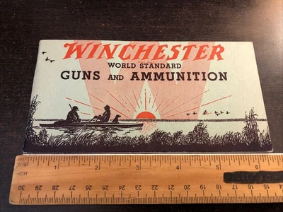 1934 Winchester World Standard catálogo de armas e munições  - Imagem 1 de 4