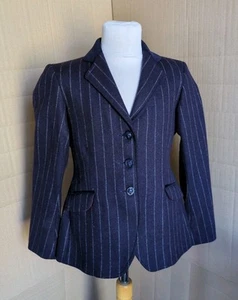 Chaqueta Le Beau Cheval Pura Lana Show - Niños 24, Azul Marino Rayas *Envío Gratis* - Imagen 1 de 5