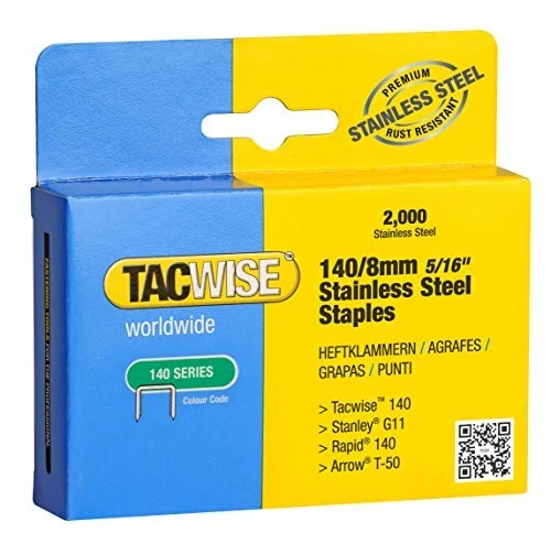 Tacwise 1216 Punti Inossidabili, 140/8 mm (g4g) - Immagine 1 di 1