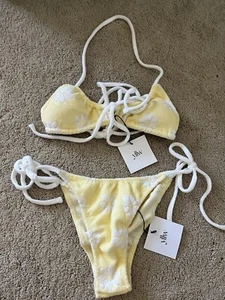 YLLW BIKINI SET SIZE LARGE - Picture 1 of 4