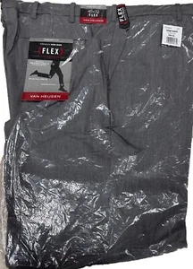 Van Heusen Men's Flex Flat Front Straight Fit Pant ( Size 40W X 32L ) - Picture 1 of 3