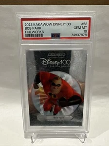 2023 Kakawow Phantom Disney 100 Fireworks Bob Parr /100 PSA 10 - Picture 1 of 2