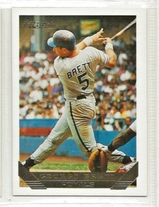 1993 Topps Gold George Brett #397 Kansas City Royals HOF