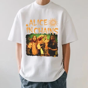 Vintage Alice in Chains "Jar of Flies" Graphic Band Tee – Grunge Rock T-Shirt - Picture 1 of 13