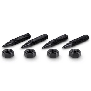 Blackened Steel Isolation Speaker Spikes - M8 thread 45mm long 4pcs - Picture 1 of 1