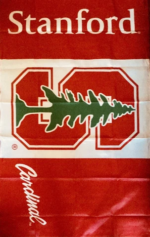 NEW Stanford University Flag Pac12 Cardinal Football Tailgate Dorm Lg 3'x5' Cover