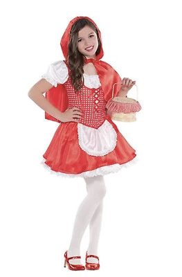 Little Red Riding Hood Costume Kids Halloween - Image 1 of 4