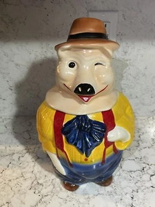 Vintage McCoy "Winking Pig" Keksdose gemarkt McCoy USA #150 - Bild 1 von 8