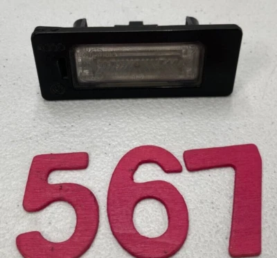 09-17 Audi Q5 Luz Matrícula Trasera Lámpara OEM 8T0943021 Foto 1 de 4
