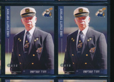 Lot (2) 2010 Grandstand Captain Tony Lighthouse Lake County Captains (FS35)