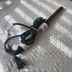 L'ANGE Titanium Hair Curling Wand HT015B 1.25" 32mm Lange Iron 45 Watt Pink