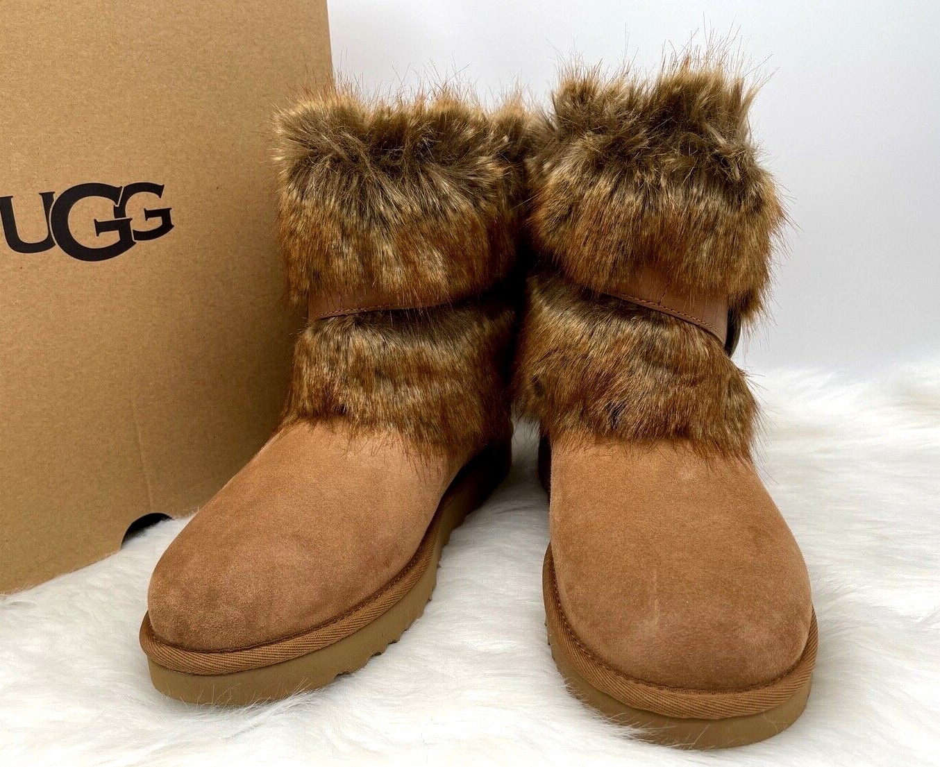 AUTH NIB UGG Fashion Classic Shaggy 