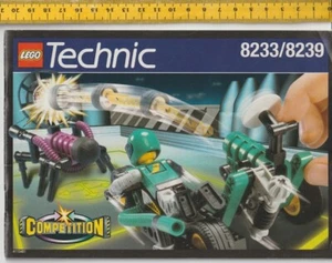 LEGO TECHNIC 8233/8239 COMPETITION catalogo istruzioni - booklet only 1998 - Imagen 1 de 2